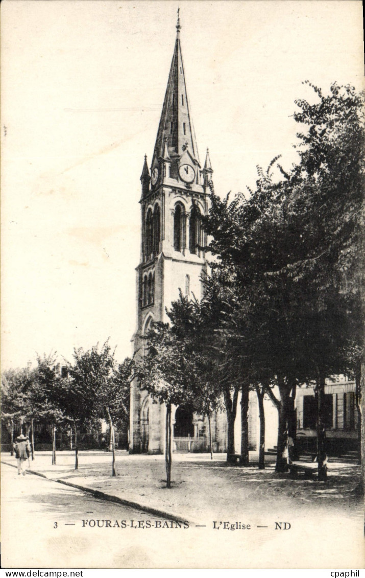 CPA Fouras les Bains L'Eglise