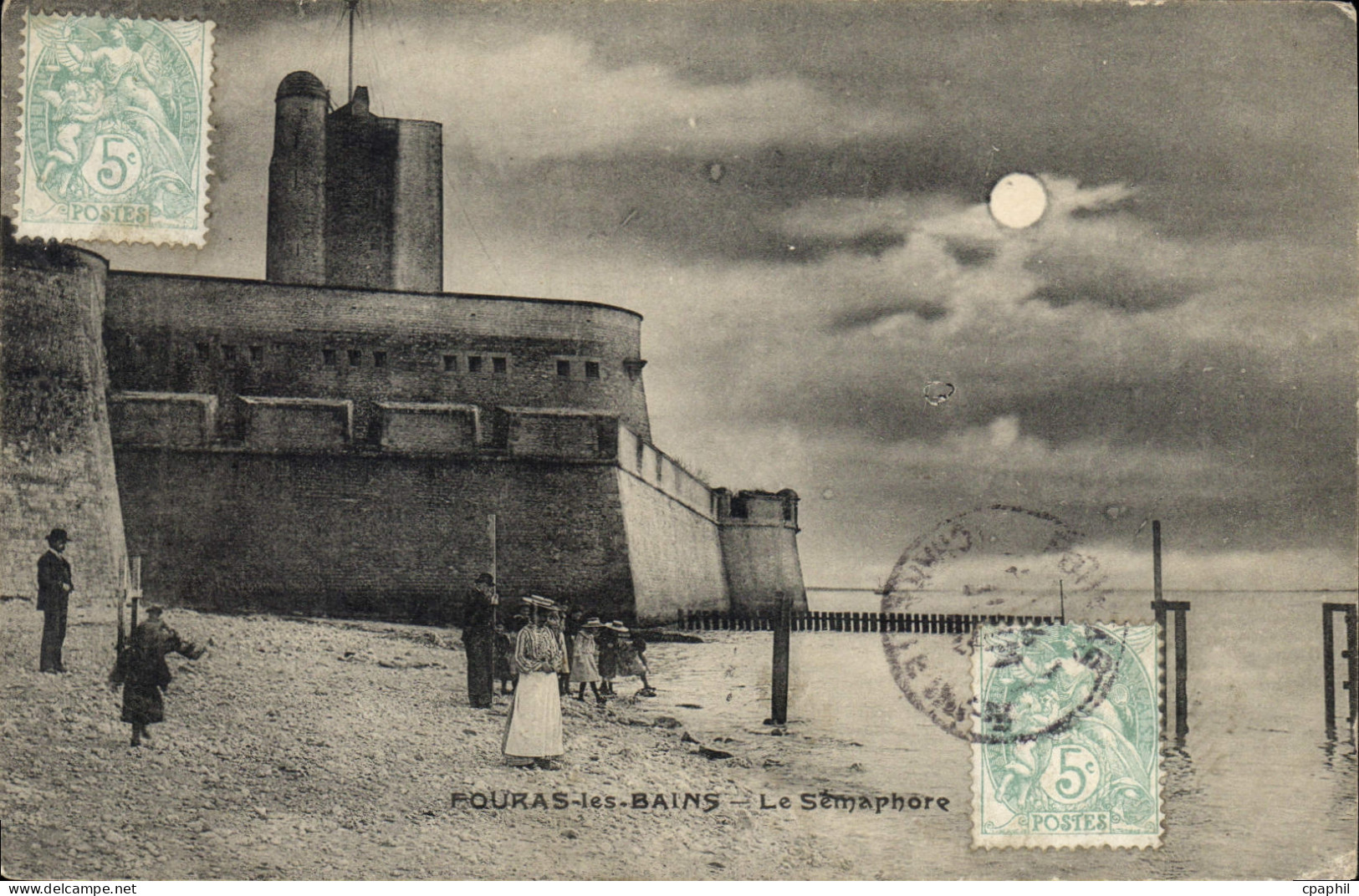 CPA Fouras les Bains Le Semaphore