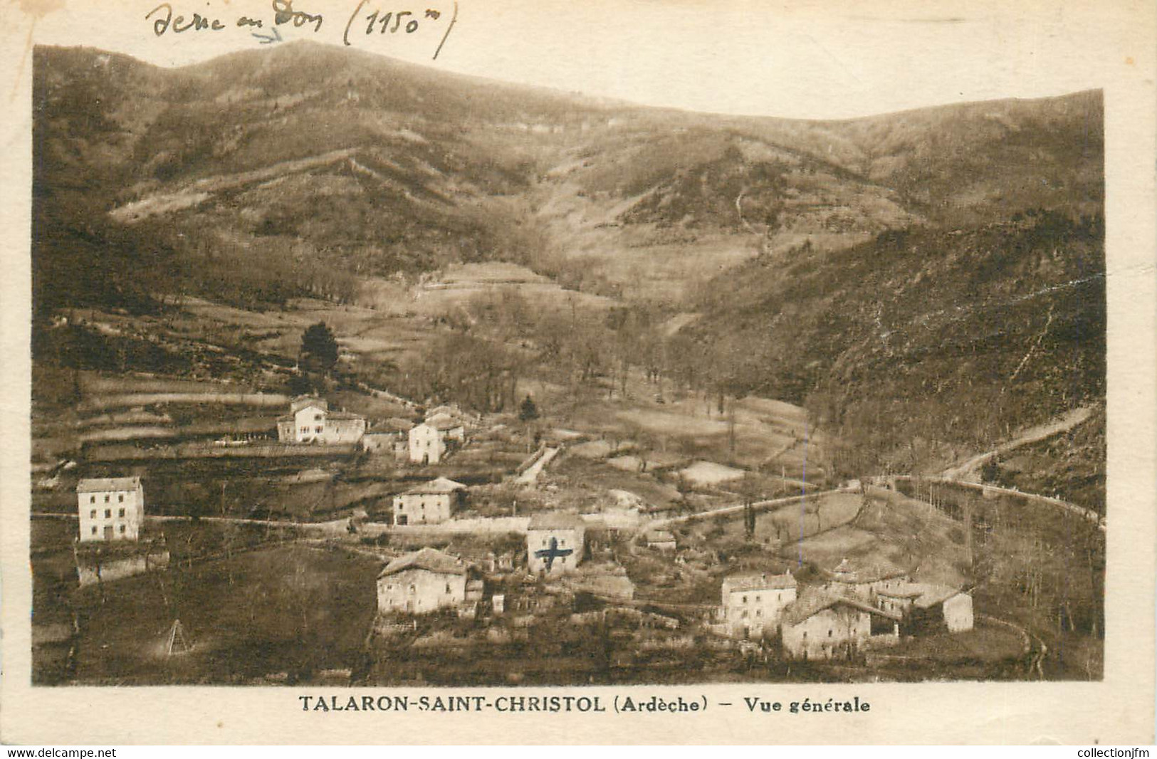 CPA FRANCE 07 "Talaron Saint Christol"