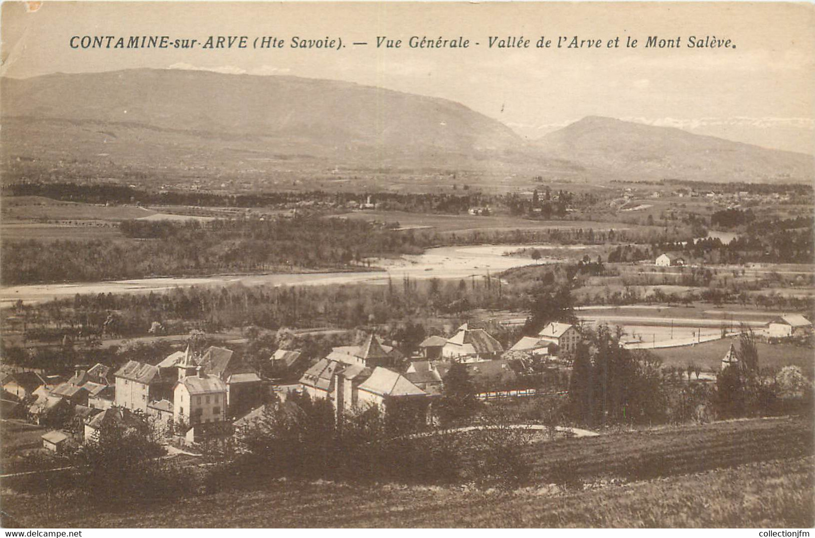 CPA FRANCE 74 "Contamine sur Arve"