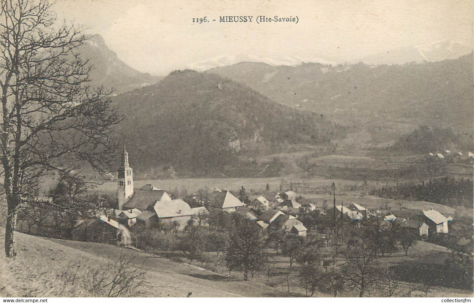 CPA FRANCE 74 " Mieussy"