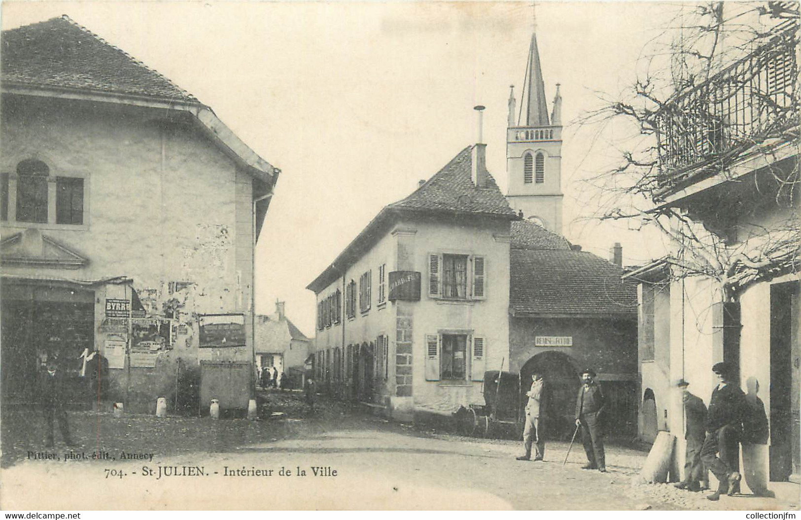 CPA FRANCE 74 " Saint-Julien-en-Genevois"