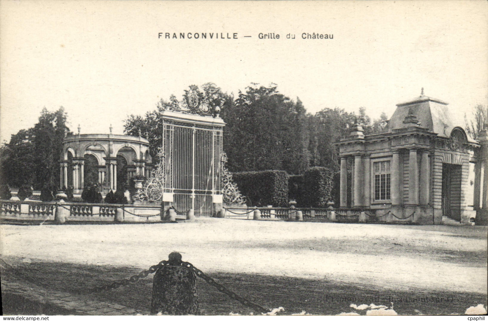 CPA Franconville Grille du Chateau
