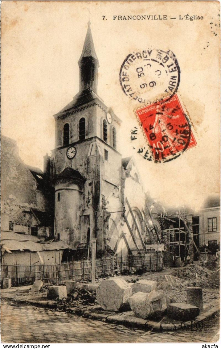 CPA FRANCONVILLE - L'Église (107113)