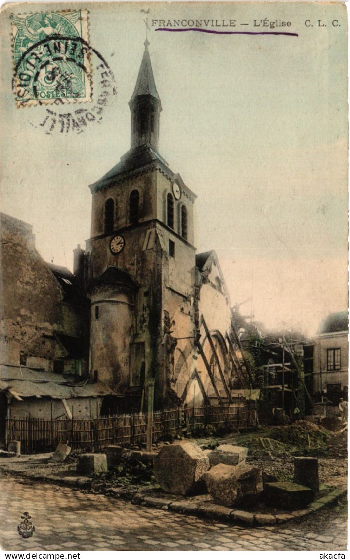CPA FRANCONVILLE - L'Église (519934)