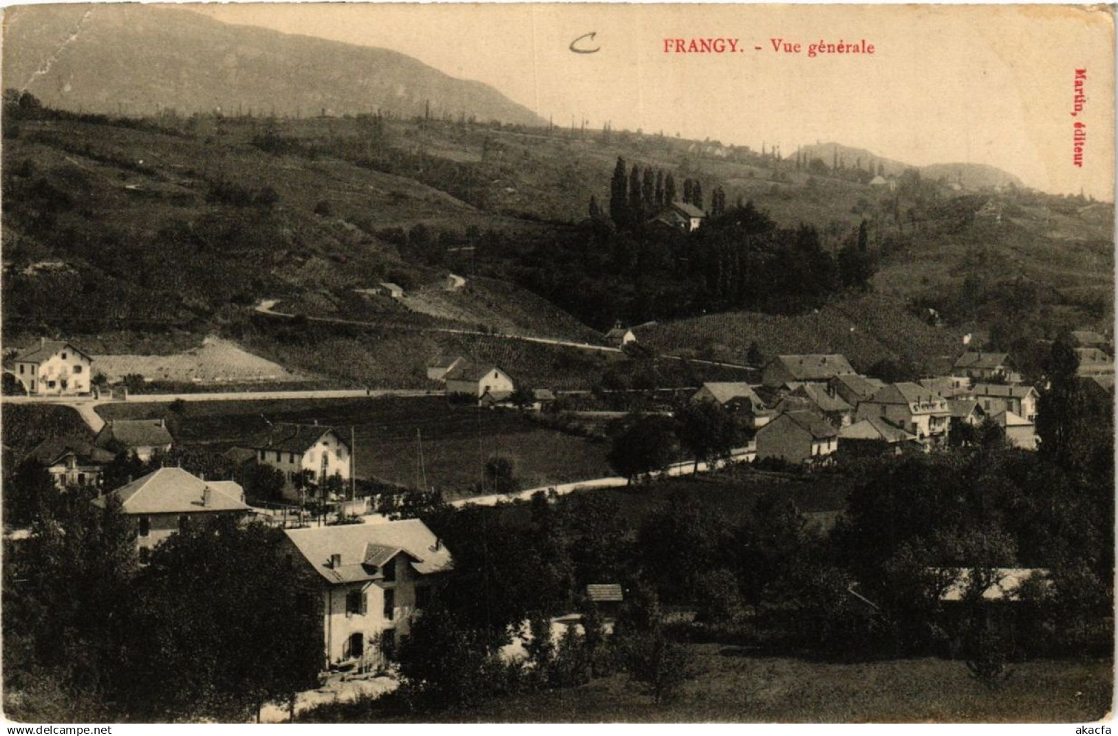 CPA FRANGY Vue générale (337625)