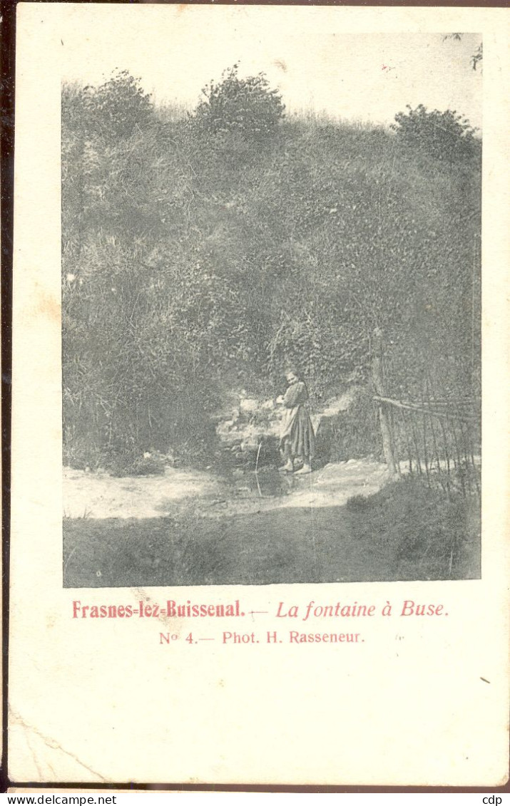 cpa frasnes lez buissenal  1918