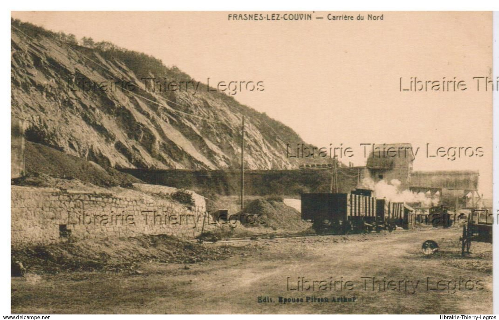 CPA Frasnes - lez - Couvin   Carrière du Nord