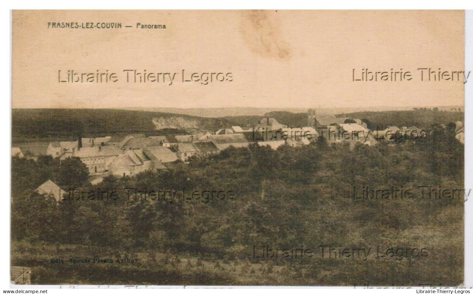CPA  Frasnes - lez - Couvin  Panorama   Couvin
