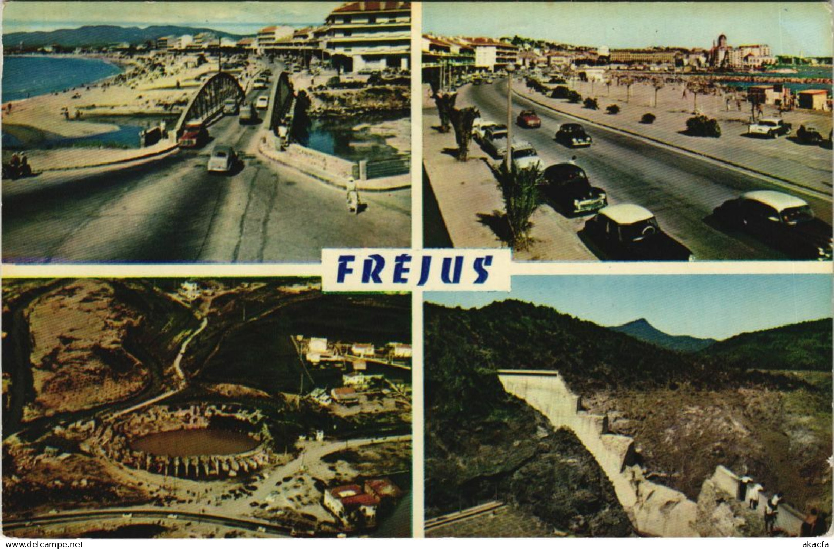 CPA FREJUS FREJUS-PLAGE - Scenes - 1961 (1112545)