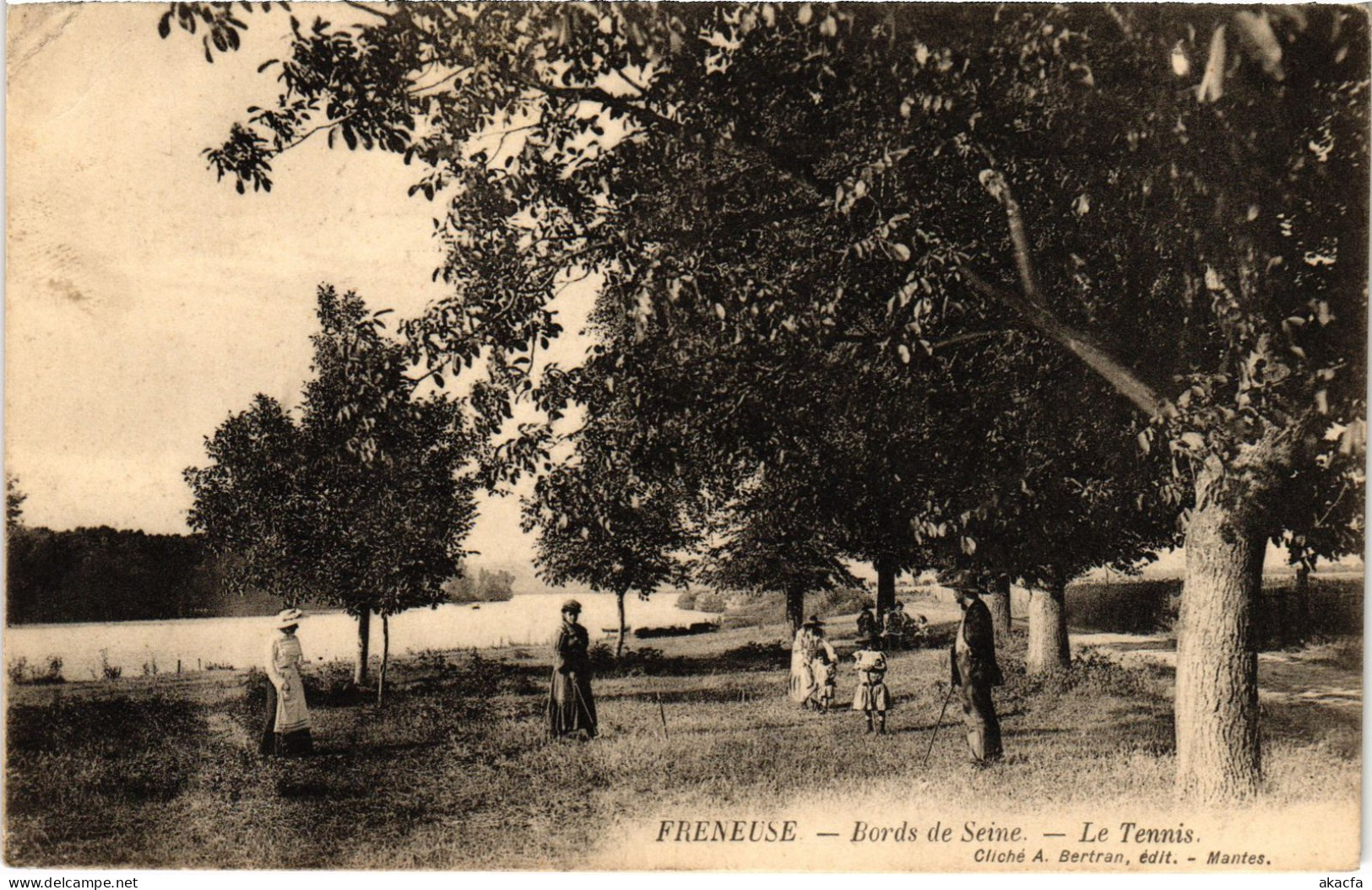 CPA FRENEUSE Bords de Seine - Le Tennis (1412107)
