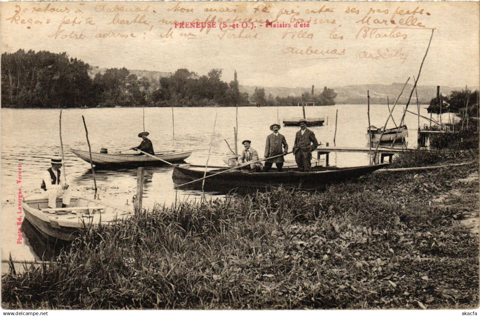 CPA FRENEUSE Maisirs d'Ete (1384793)