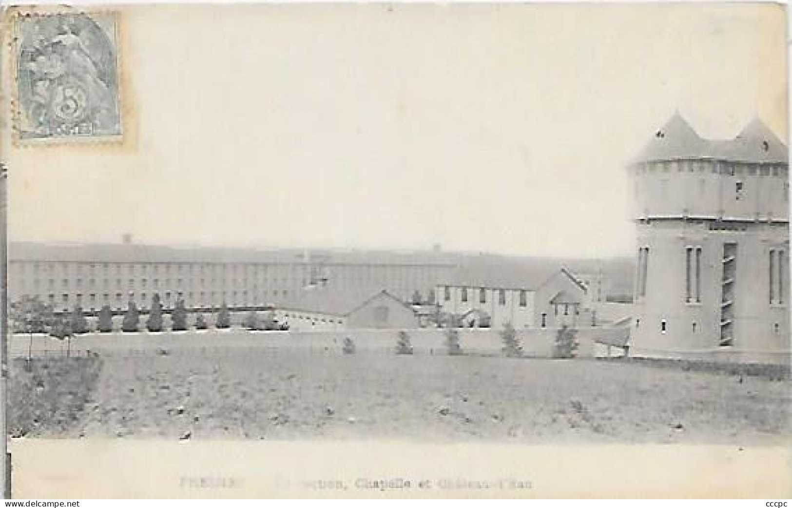 CPA Fresnes Correction Chapelle et Château-d'eau