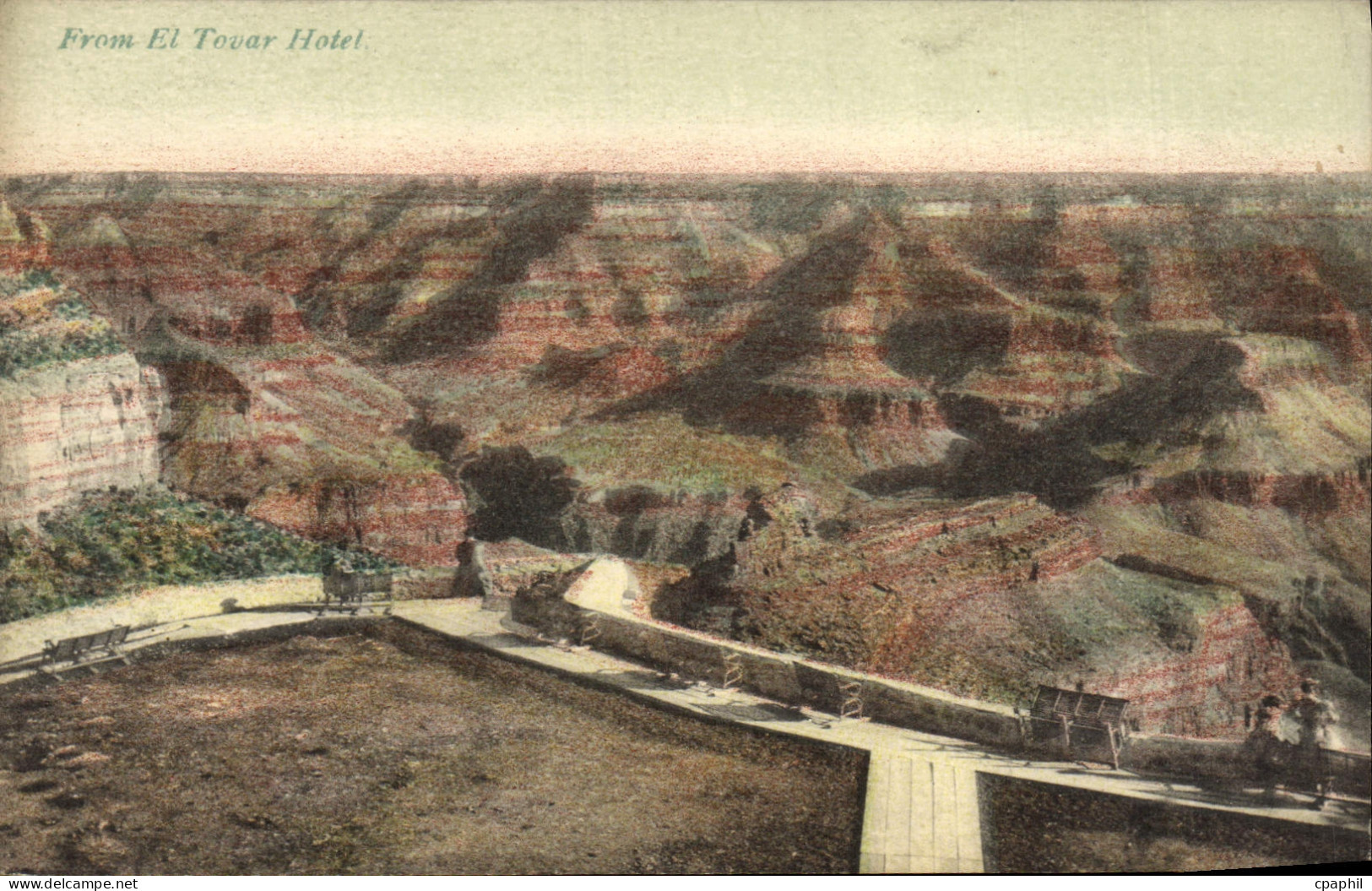 CPA From el Tovar Hotel