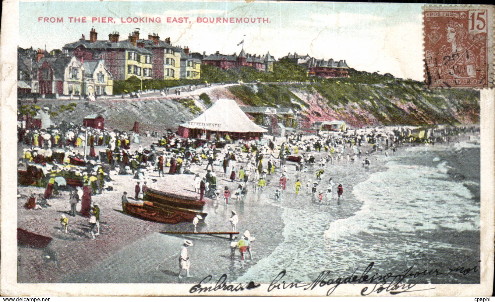 CPA From the pier looking east Bournemouth