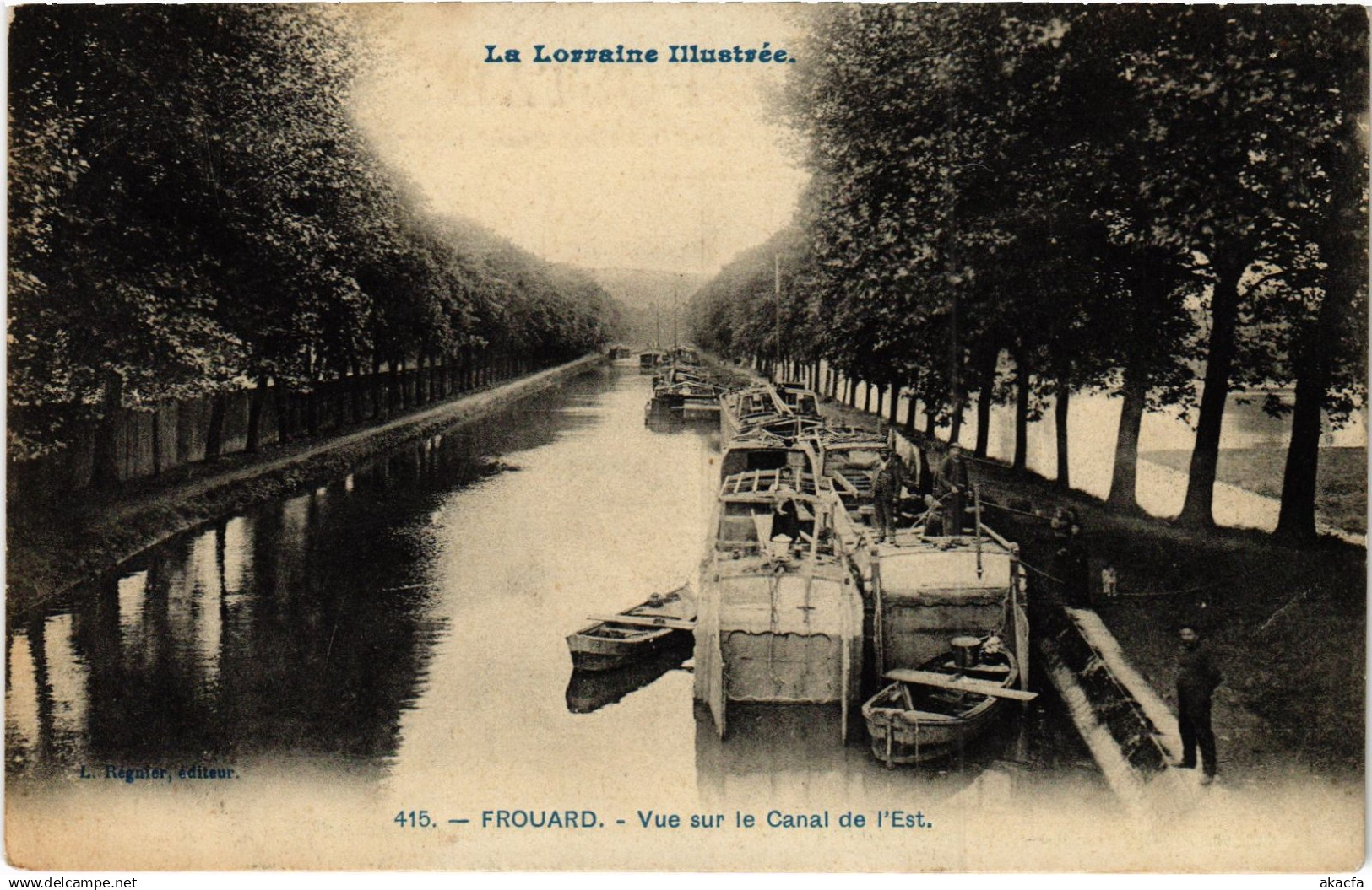 CPA Frouard vue sur le Canal (1466332)