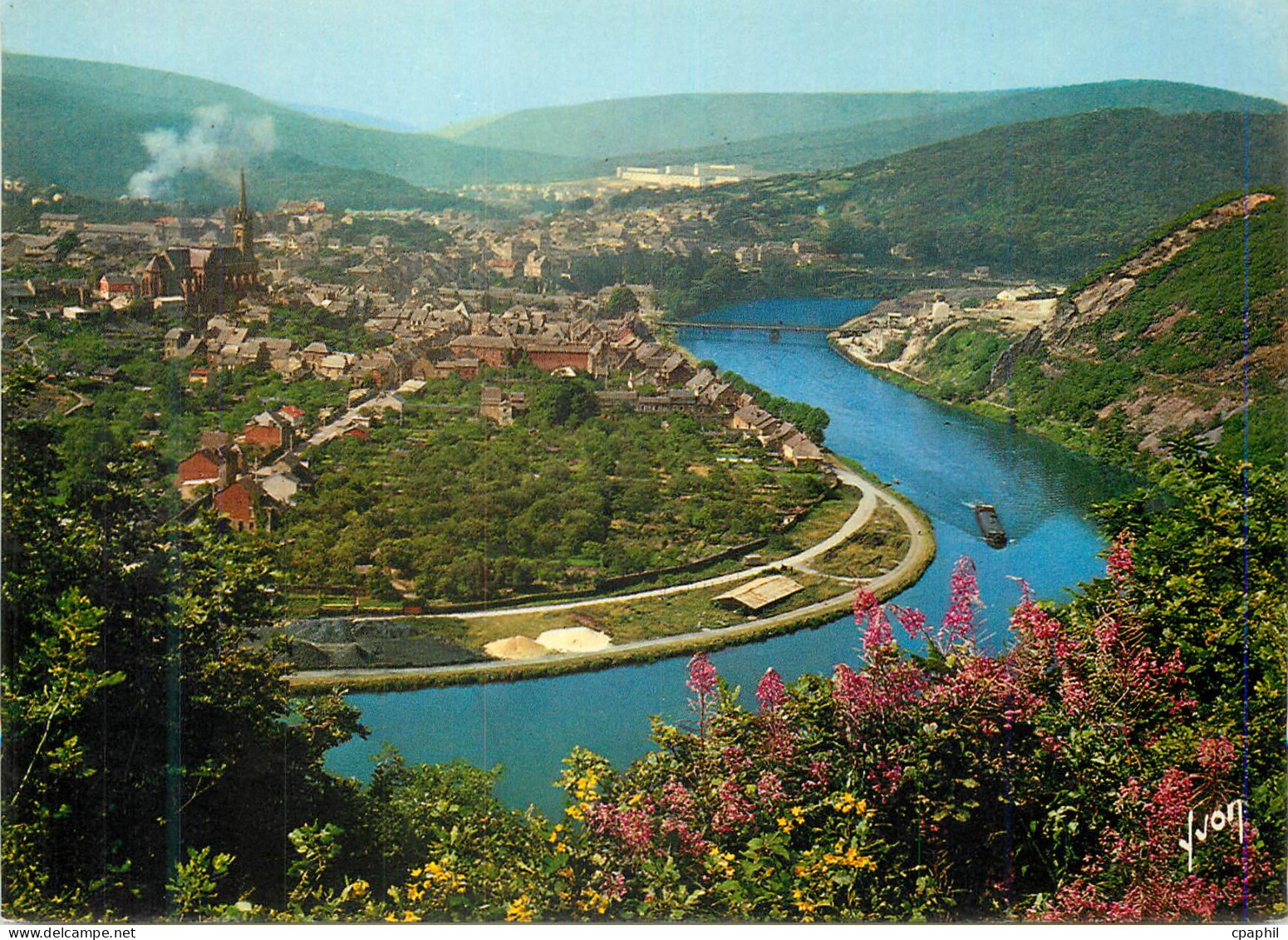 CPA Fumay (Ardennes) et la Meuse la Merveilleuse Vallee de la Meuse