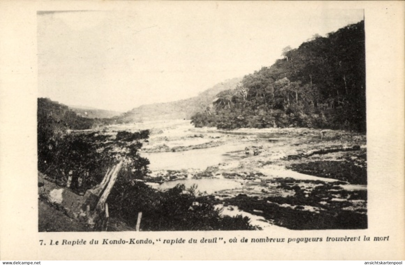 CPA Gabun, Le Rapide du Kondo Kondo, Stromschnellen