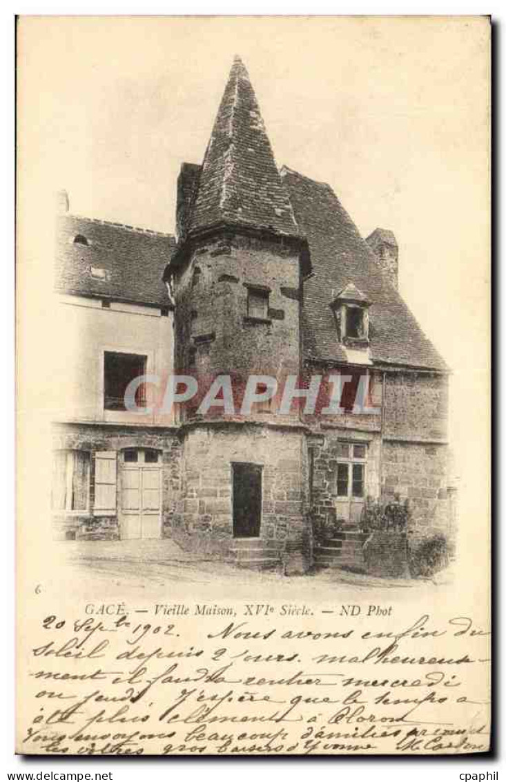 CPA Gace Vieille Maison