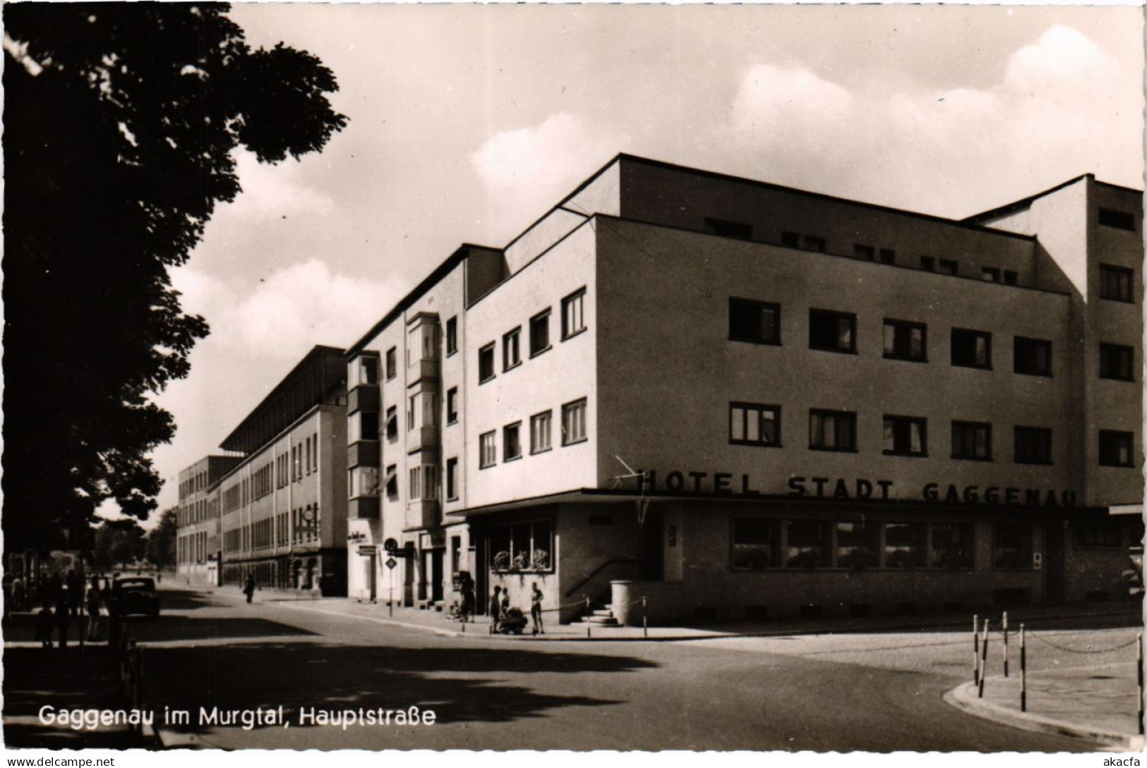 CPA Gaggenau - Hauptstrasse GERMANY (969995)