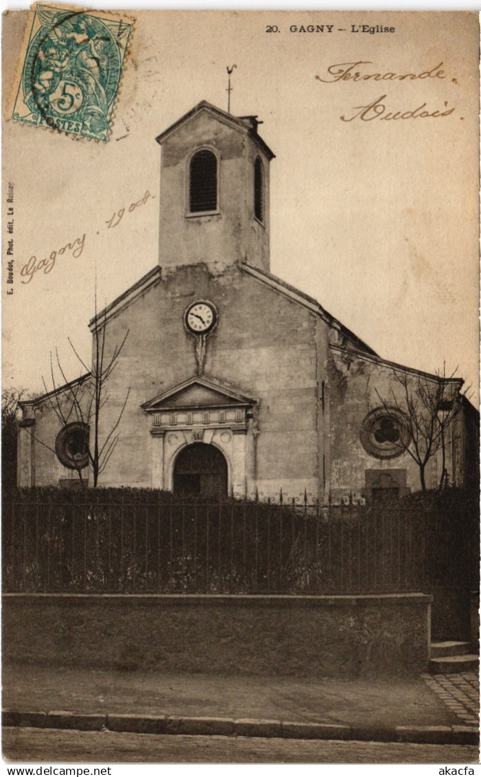 CPA Gagny Eglise (1360752)