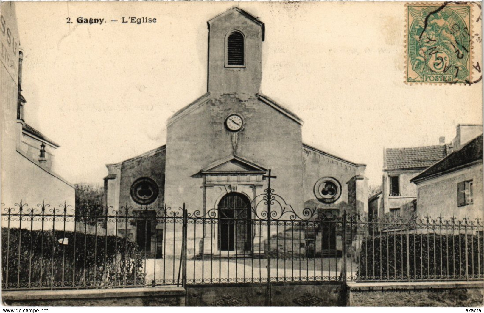 CPA Gagny Eglise (1360765)