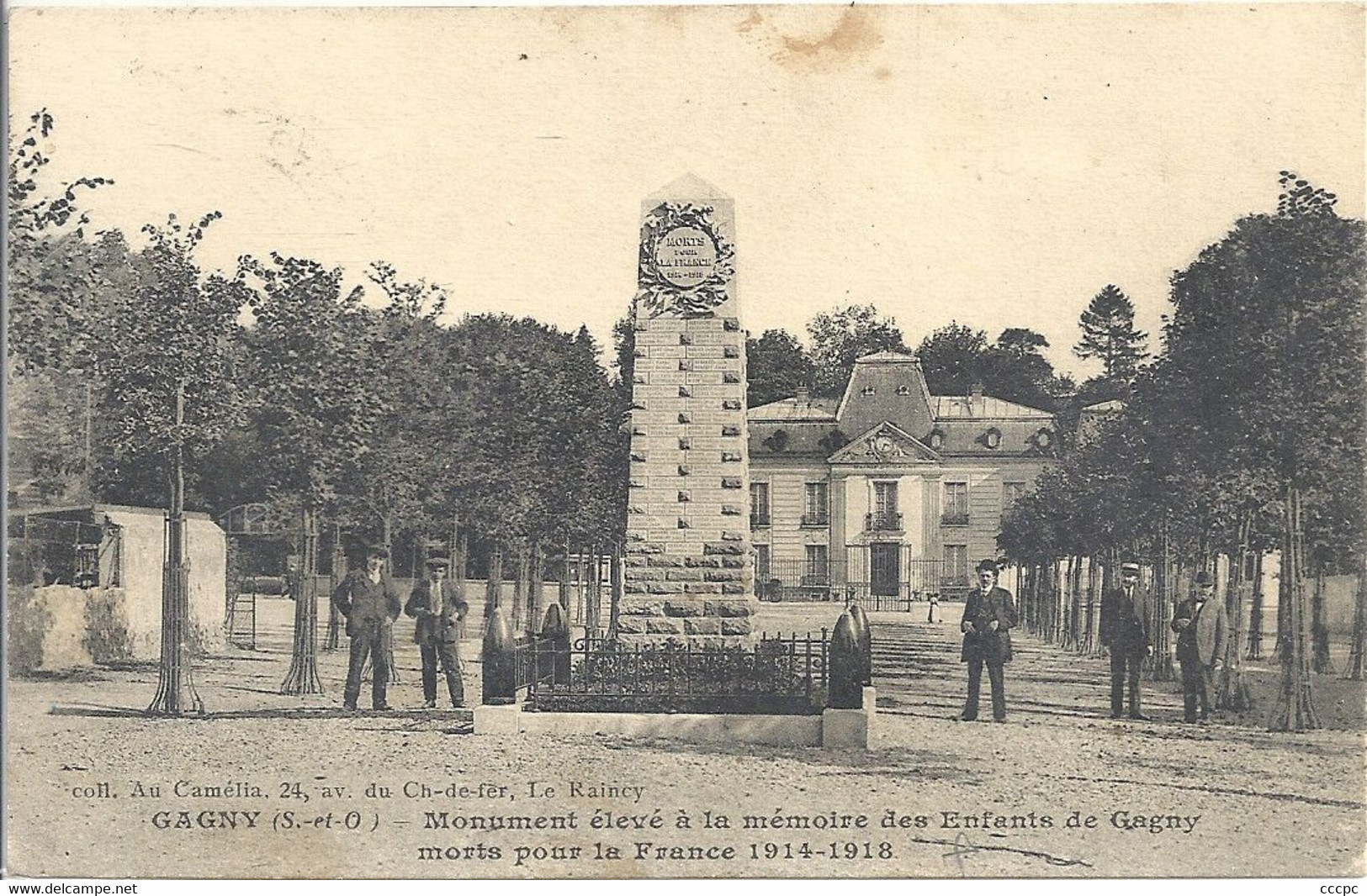 CPA Gagny Monument élevé à la mémoire des Enfants de Gagny
