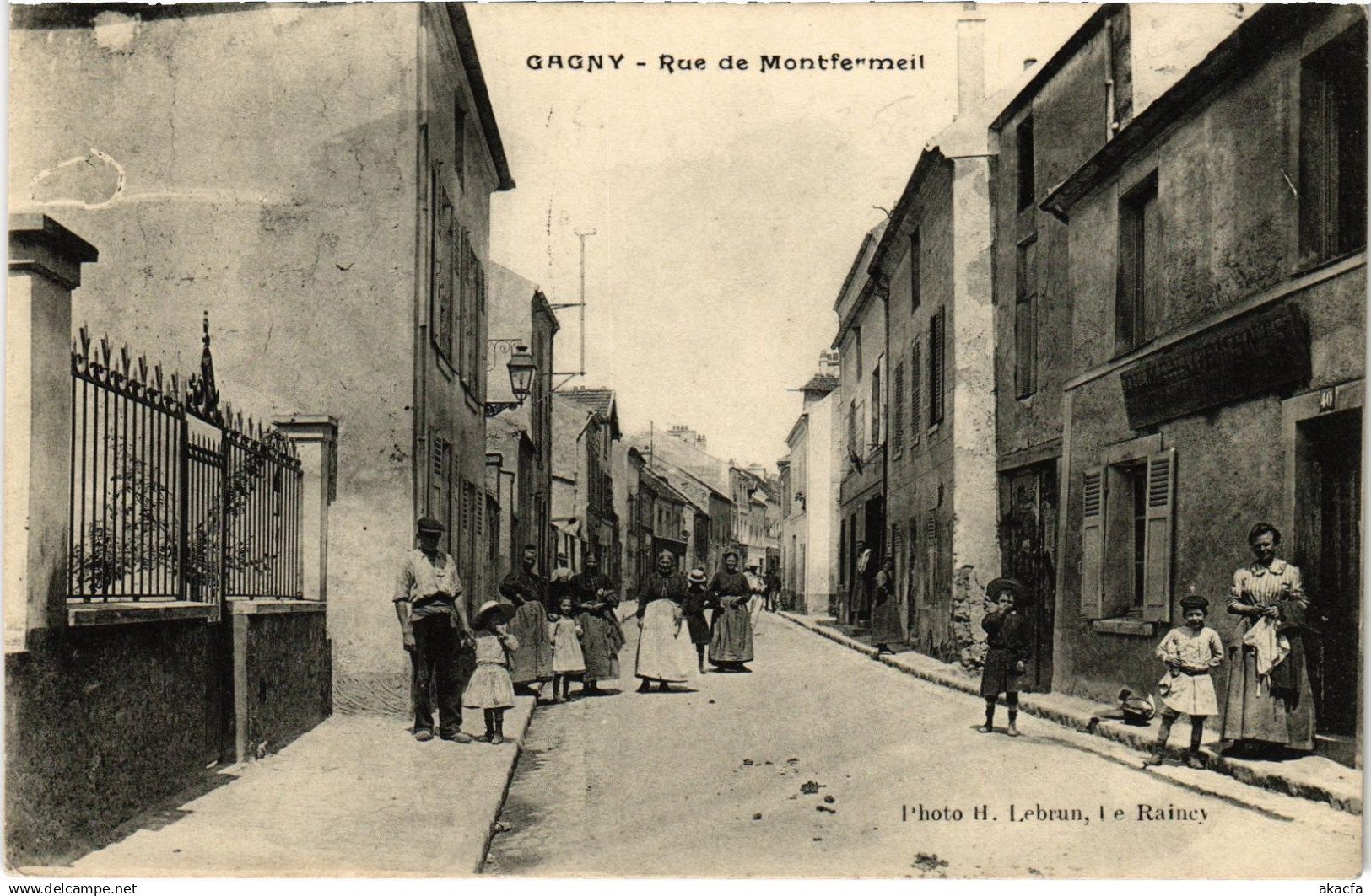 CPA Gagny Rue de Montfermeil (1391470)