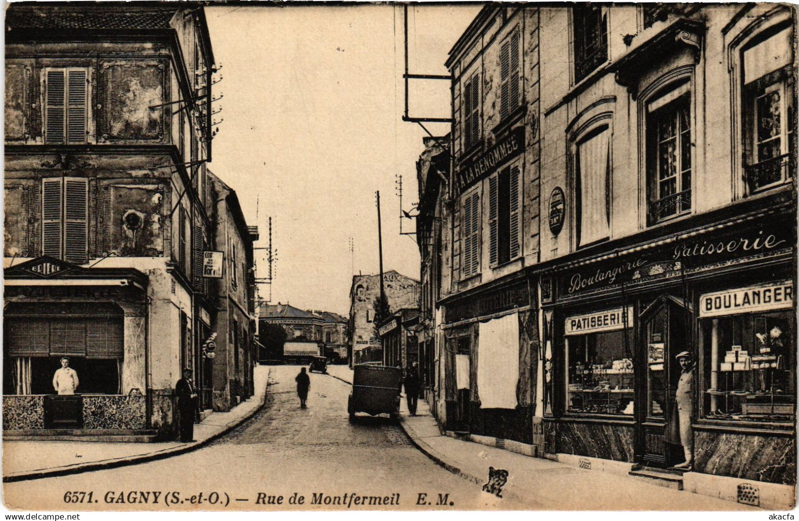 CPA Gagny Rue de Montfermeil (1391493)