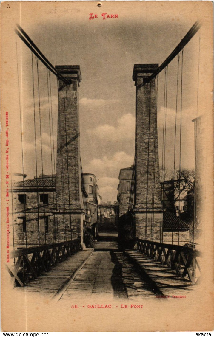 CPA GAILLAC - Le Pont (477768)