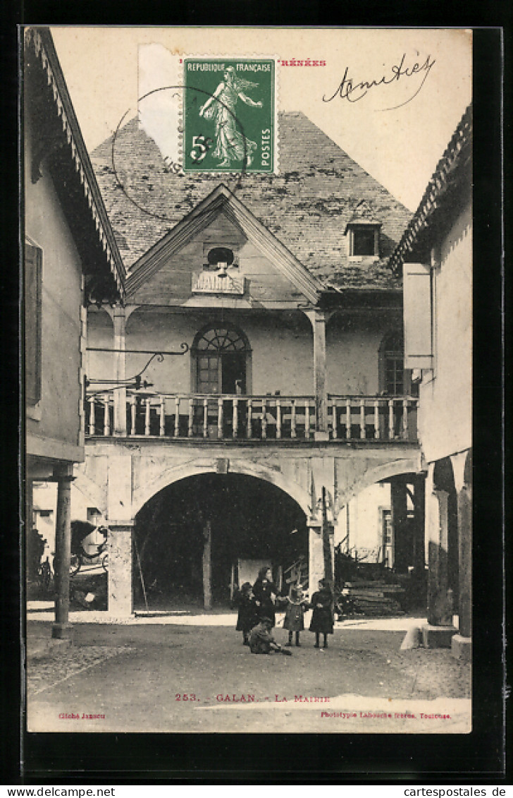 CPA Galan, La Mairie