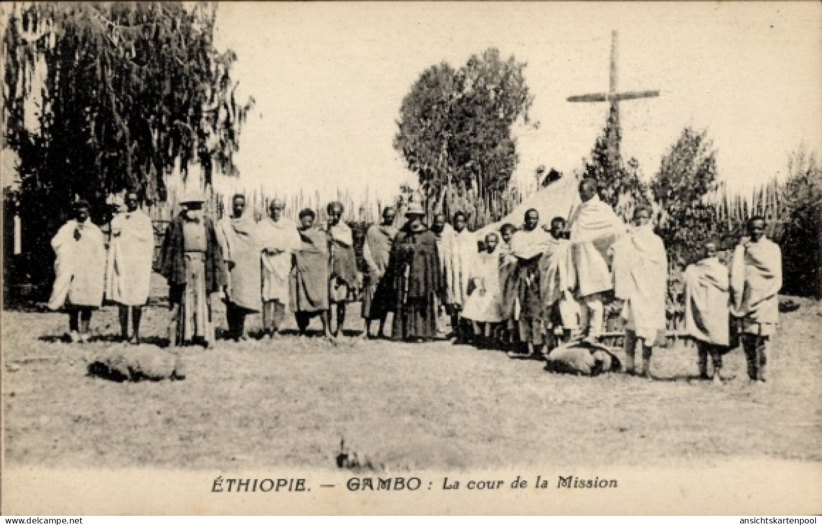 CPA Gambo Äthiopien, Missionshof