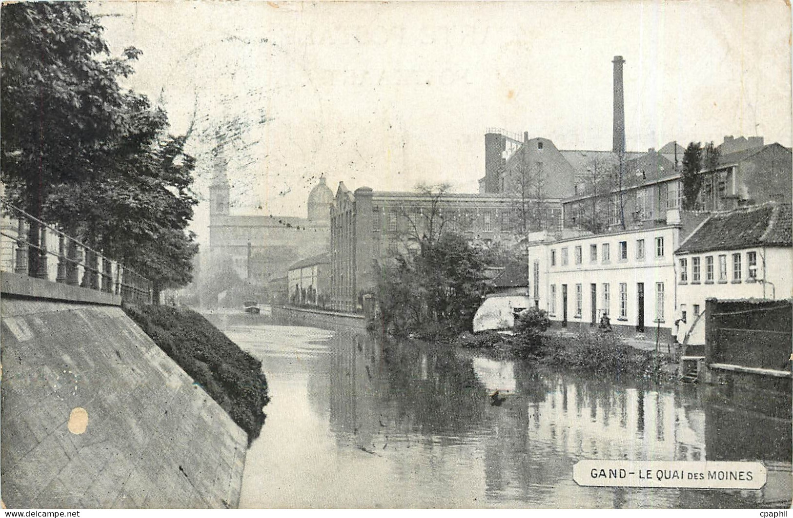 CPA Gand Le Quai des Moines