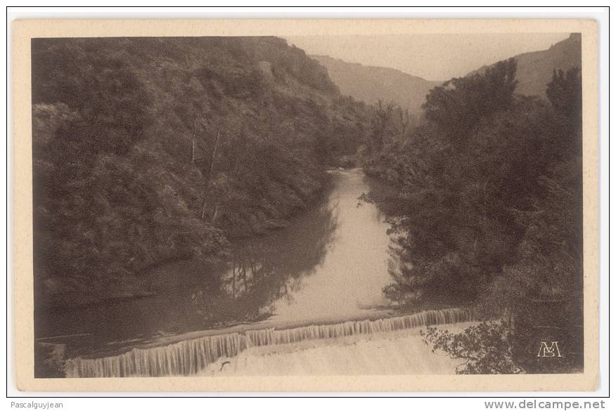 CPA GANGES - SES ENVIRONS - UN COIN DE LA VIS