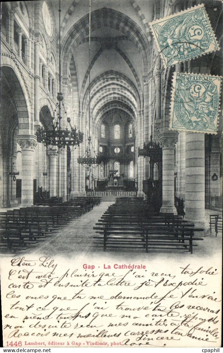 CPA Gap La Cathedrale