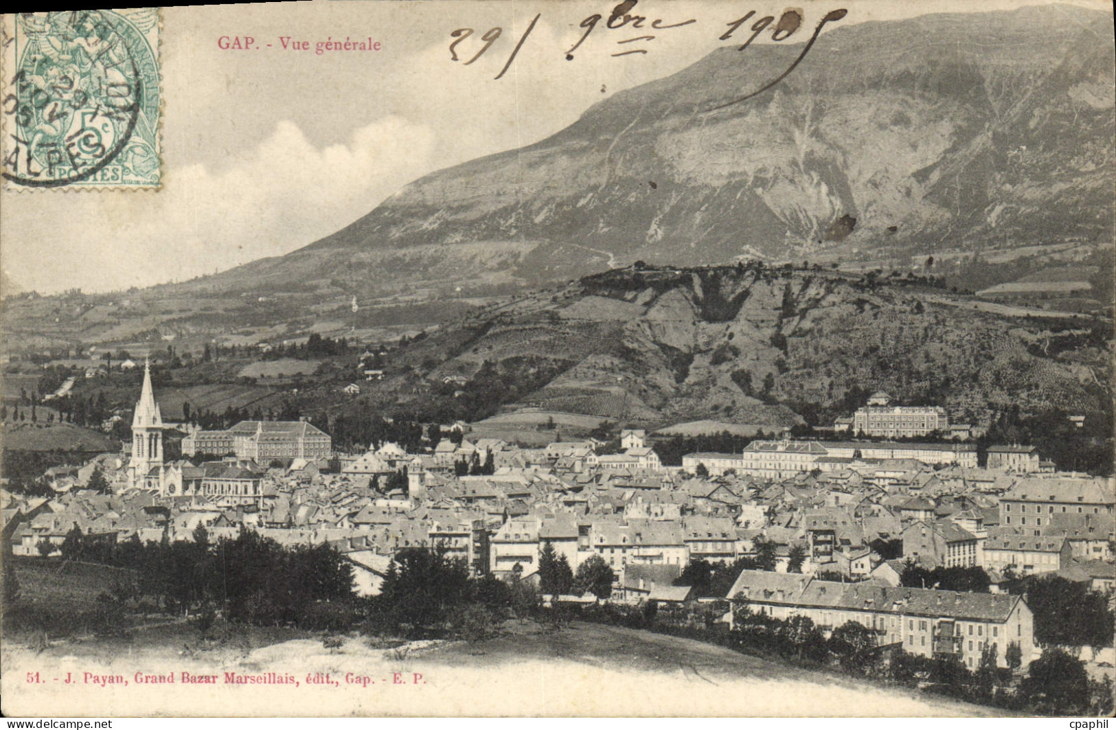 CPA Gap Vue generale