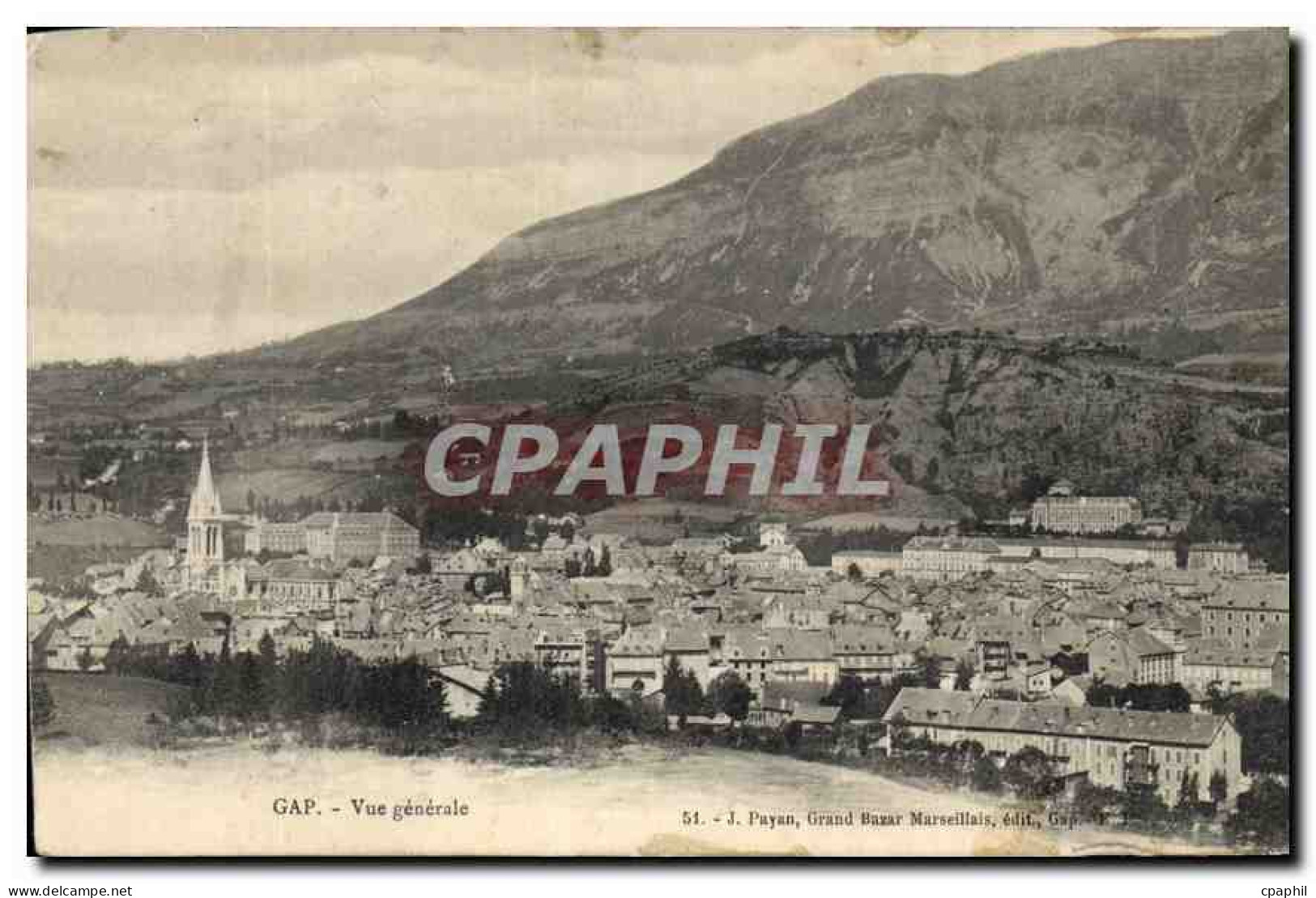 CPA Gap Vue generale