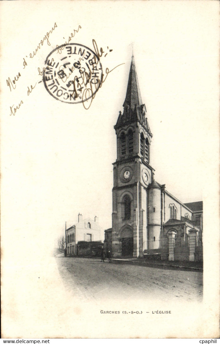 CPA Garches L'Eglise