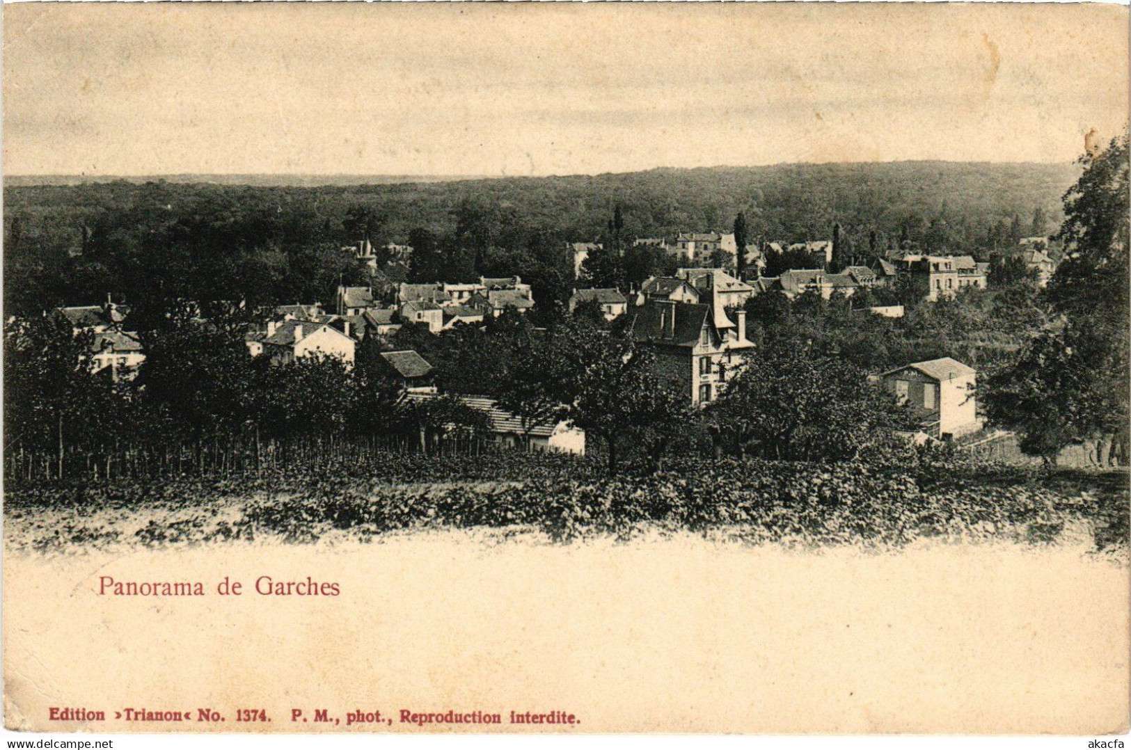 CPA Garches panorama (1314445)