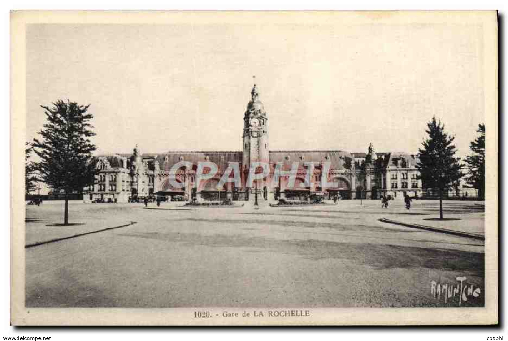 CPA Gare De La Rochelle