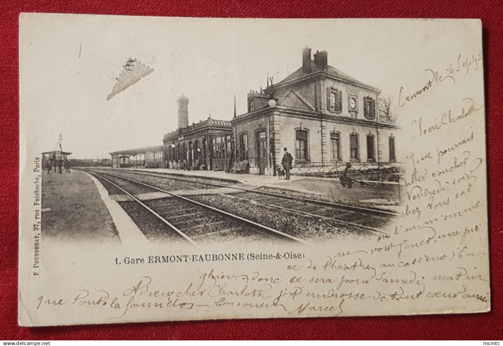 CPA - Gare  Ermont-Eaubonne -(Seine-et-Oise)