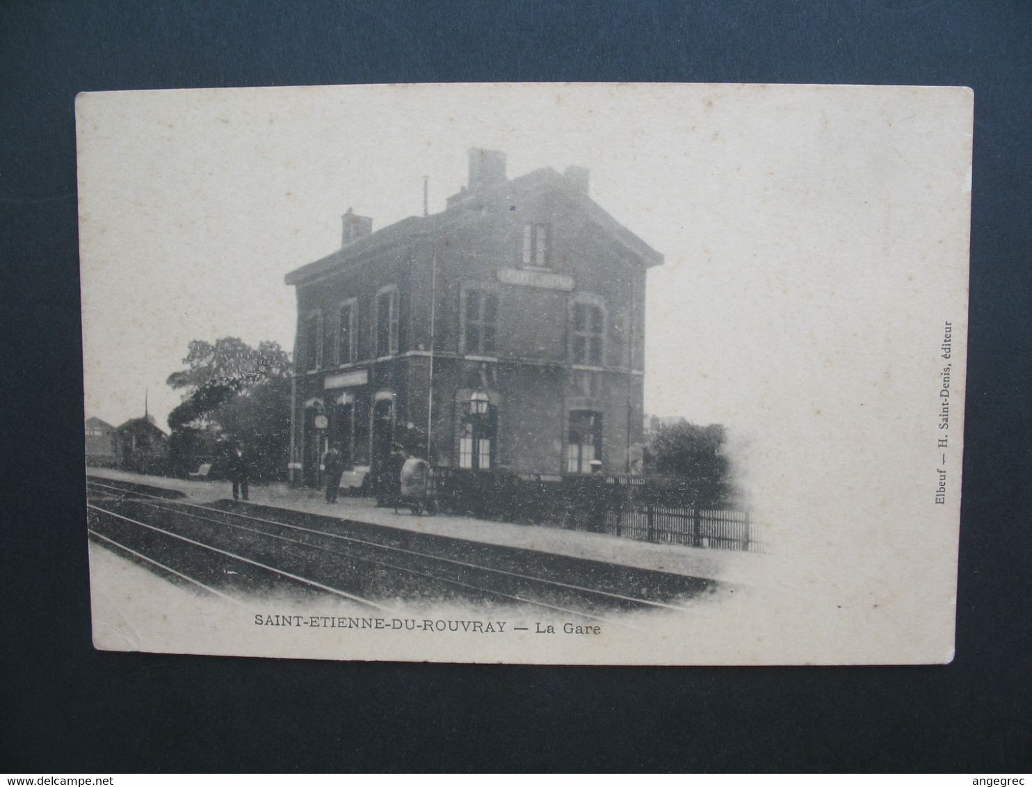 CPA Gare :  Saint-Etienne-du-Rouvray -  St-Etienne-du-Rouvray -  La Gare
