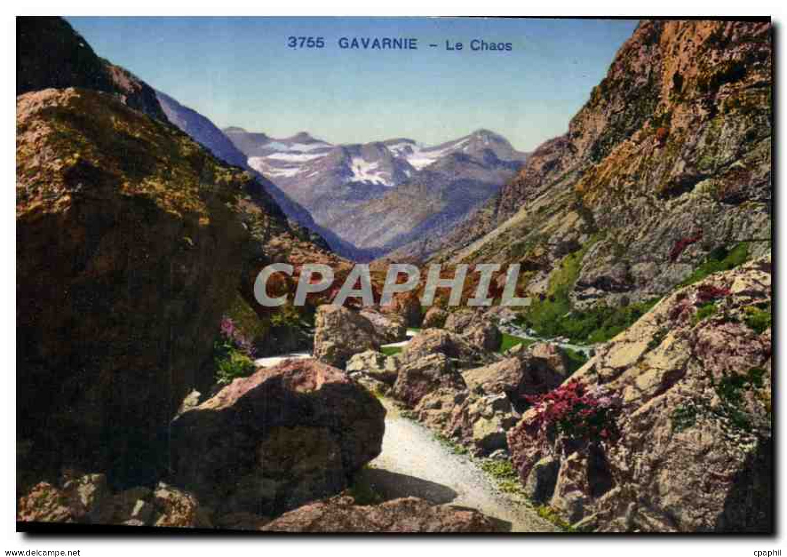 CPA Gavarnie Le Chaos