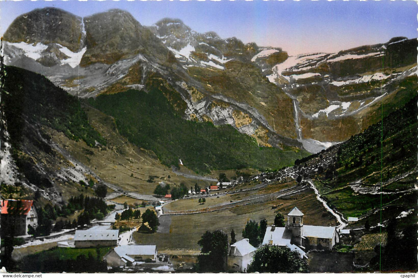 CPA Gavarnie Vue generale