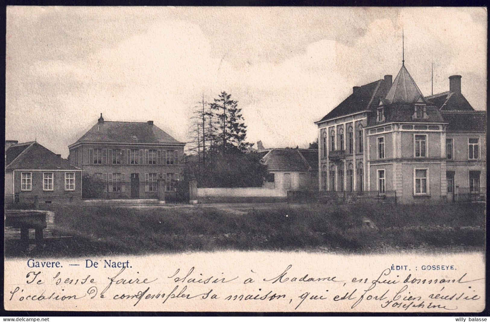 +++ CPA - GAVERE - De Naert - 1902    //