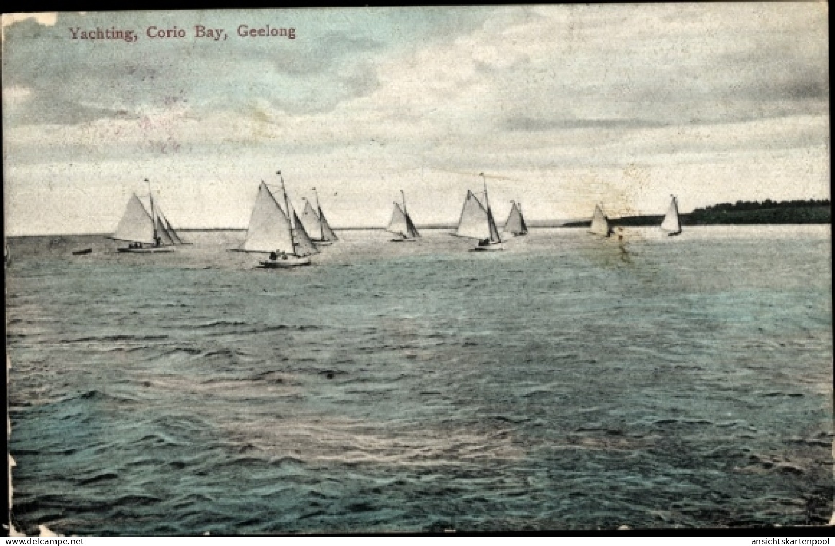 CPA Geelong Victoria Australien, Segeljachten