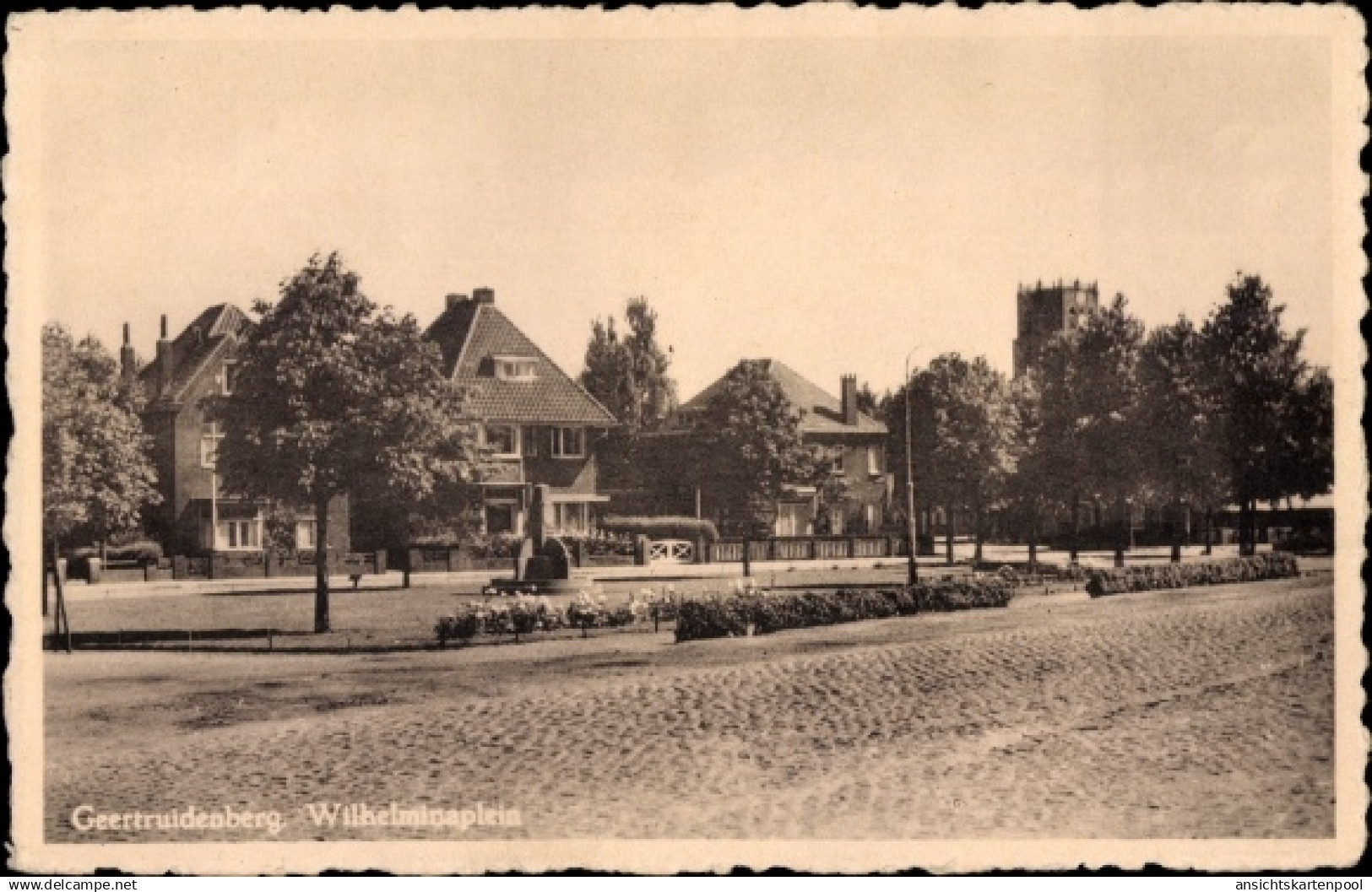 CPA Geertruidenberg Nordbrabant Niederlande, Wilhelminaplein