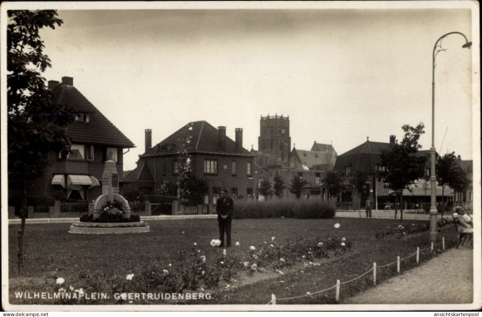 CPA Geertruidenberg Nordbrabant Niederlande, Wilhelminaplein