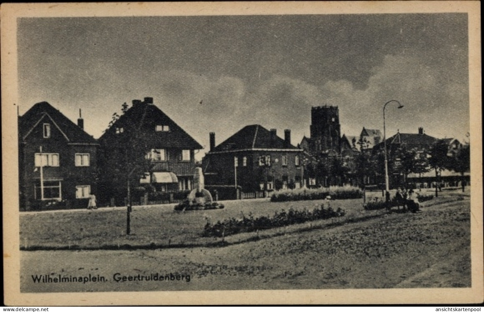 CPA Geertruidenberg Nordbrabant Niederlande, Wilhelminaplein