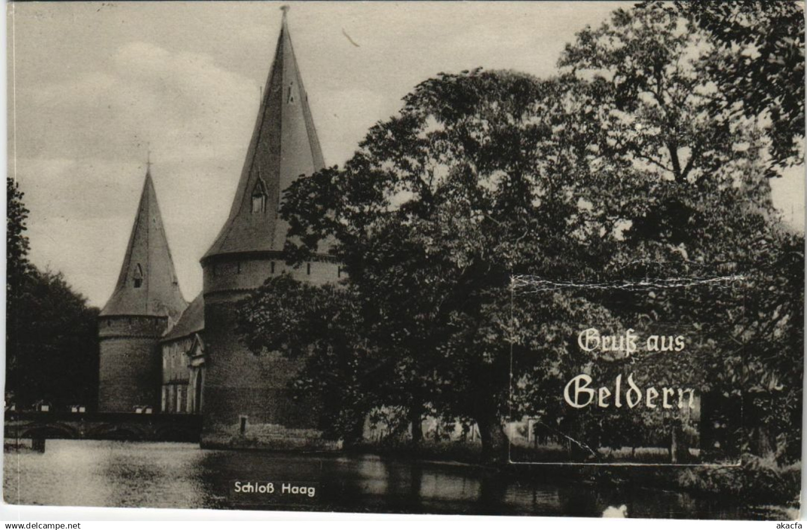 CPA Geldern Schloss Haag GERMANY (1090075)